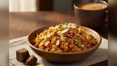 Gud Poha Recipe: ठंडी सुबह को गर्मी और एनर्जी से भर देगी गुड़ पोहा, मिनटों में होगा तैयार
