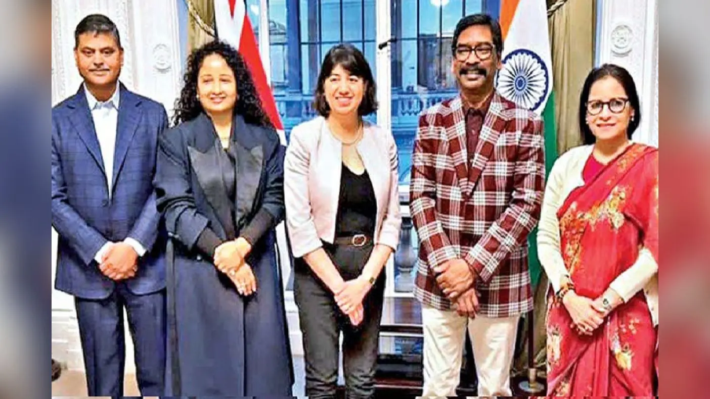 ब्रिटेन की मंत्री सीमा मल्होत्रा से मिले सीएम हेमंत सोरेन, एजुकेशन और स्किल डेवलपमेंट पर मांगी मदद
