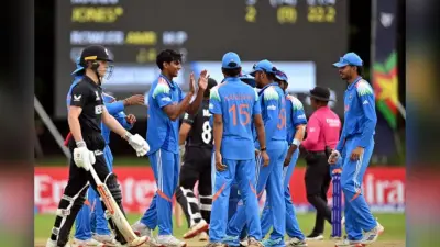 IND U19 vs NZ U19: आयुष और अंबरीश का कमाल, न्यूजीलैंड को हराकर टीम इंडिया की सुपर 6 में एंट्री