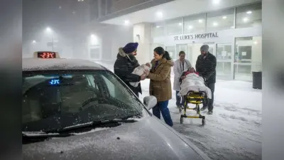 गर्भवती महिला, -23°C तापमान, तूफान और फिसलती रोड, रास्ते में ही पैदा हुआ बच्चा और फिर देवदूत बना भारतीय