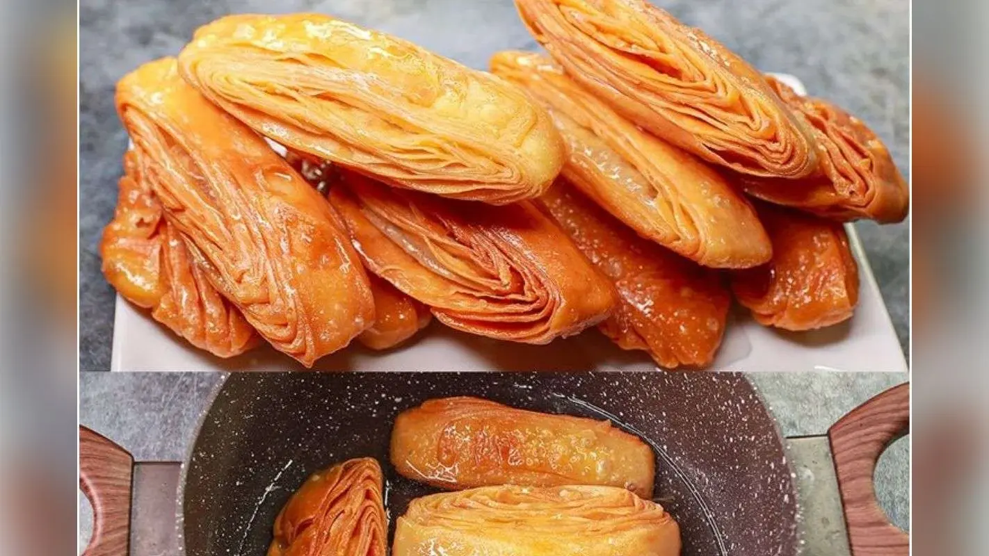 Khaja Mithai Recipe: परतों वाली कुरकुरी खाजा मिठाई,बस 3 चीजों से ऐसे करें तैयार