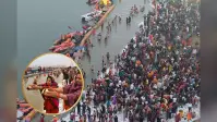 Magh Mela Video : माघ मेले में उमड़ी भीड़, 10 स्नान घाट, दिक्कत होने पर करें ये काम