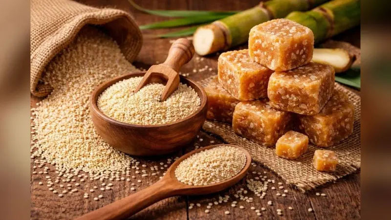 Makar Sankranti Upay: मकर संक्रांति पर तिल और गुड़ से शनि और सूर्य का दोष होता है खत्म