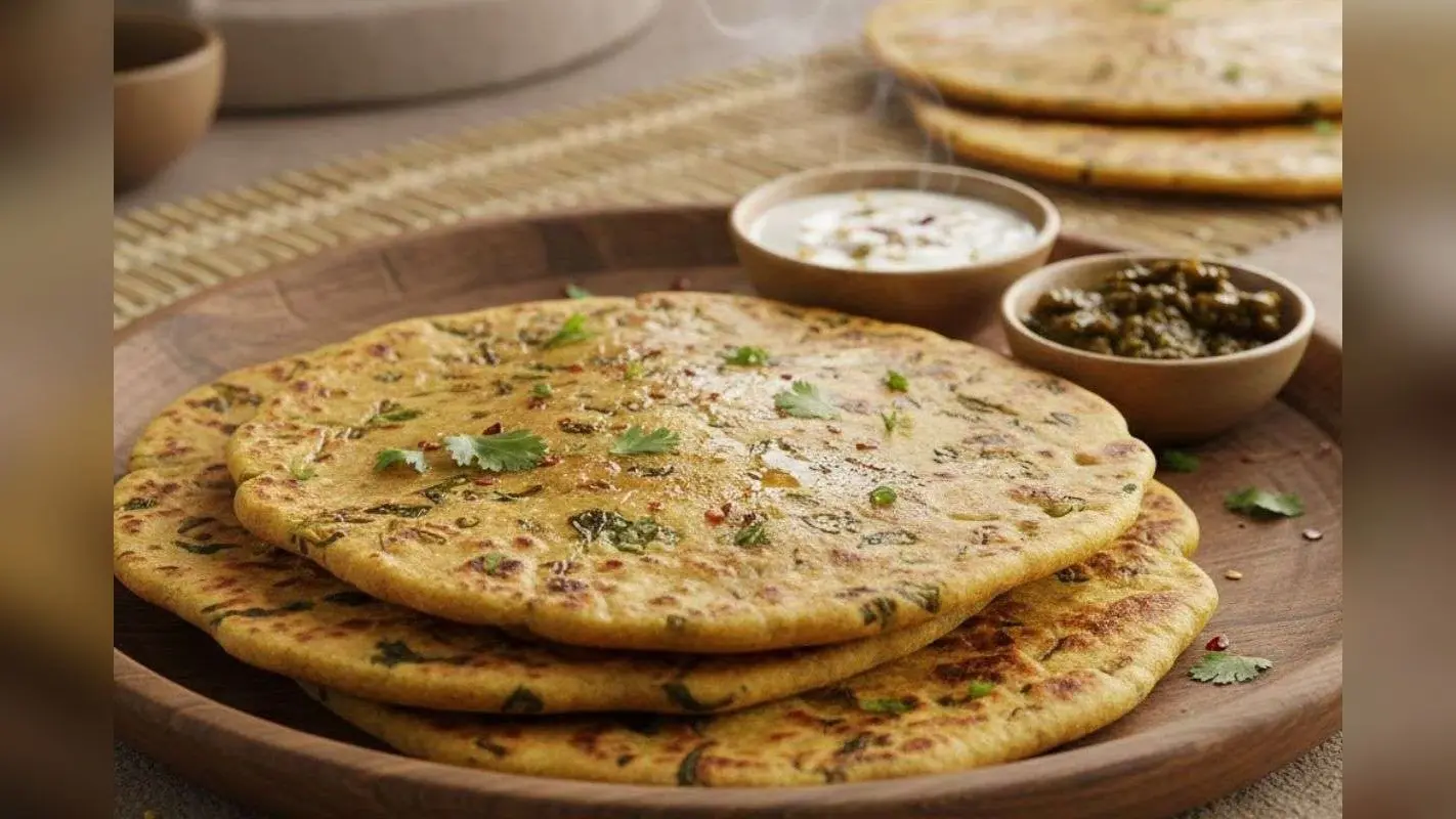 Makki Methi Mooli Paratha: सर्दियों की सुबह को एनर्जी से भर देंगे मक्की मेथी मूली पराठे, झटपट नोट कर लें रेसिपी