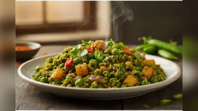 Matar Bhurji Recipe: बिना पनीर और अंडे के बनाएं हाई-प्रोटीन भुर्जी,नाश्ते के लिए बेस्ट
