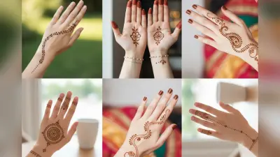 Simple Mehndi Design: अपने हाथों में आसानी से बनाएं ये सिंपल मेहंदी डिजाइन, रचने के बाद लगेगा बहुत खूबसूरत