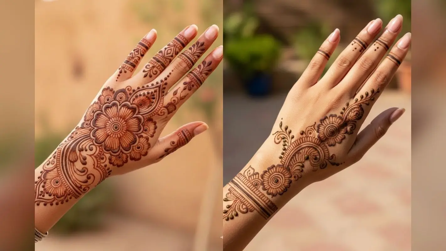Mehndi Design Back Hand: ब्राइडल, पार्टी और फेस्टिवल के लिए यहां देखें लेटेस्ट और खूबसूरत बैक हैंड मेहंदी डिजाइन आइडियाज
