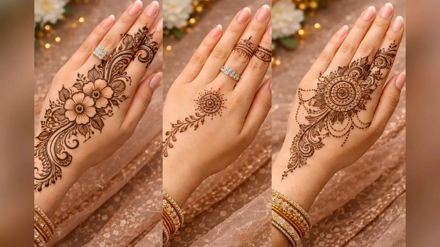 Mehndi Design For Bride Ki Bhabhi: दुल्हन की भाभी के लिए 6 एलिगेंट मेहंदी डिजाइन्स जो हर शादी में बने ट्रेंड