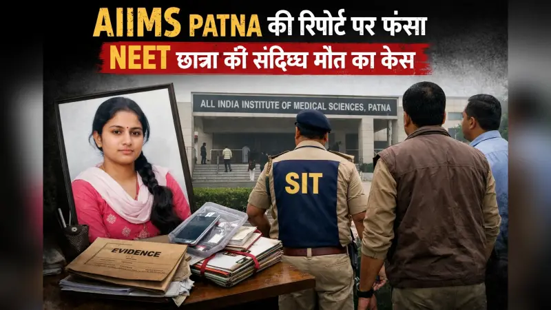 NEET छात्रा मौत की गुत्थी AIIMS और SIT में उलझी, पोस्‍टमॉर्टम और इन्वेस्टिगेशन रिकॉर्ड अभी भी अधूरे!