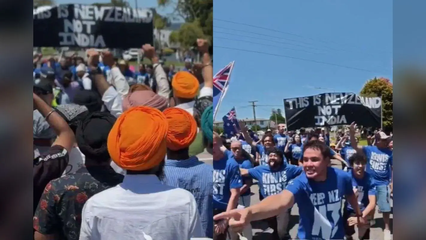 यह भारत नहीं है… न्यूजीलैंड में फिर रोका गया सिख नगर कीर्तन, ब्रायन तमाकी ग्रुप ने लगाया घातक हथियार लहराने का आरोप