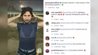 सारा अली खान को अनफॉलो करने के बाद ओरी ने कर दिया बेहूदा कमेंट, फैंस नाराज