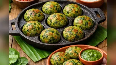 Palak Appe: ठंड के दिनों में पालक से बनाएं ये स्वाद से भरपूर अप्पे, चटनी के साथ करें सर्व
