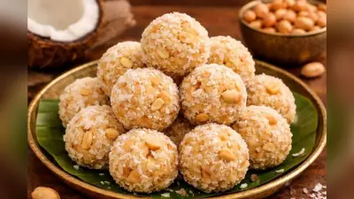 Peanut Coconut Laddu: घर पर बनाएं मूंगफली-नारियल के लड्डू, ऐसा स्वाद कि हर बार बनाएंगे आप