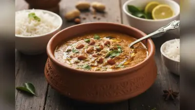 Peanut Curry Recipe: खाने में चाहिए कुछ नया, तो फटाफट बना लें स्वादिष्ट पीनट करी