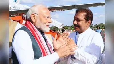 बंगाल जाने के दौरान अचानक पूर्णिया एयरपोर्ट पर क्यों रुके पीएम मोदी? मंत्री दिलीप जायसवाल से इन मुद्दों पर की बात