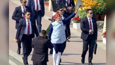 Watch Video : काफी दूर पैदल चले पीएम मोदी, कर्तव्य पथ का वीडियो आया सामने