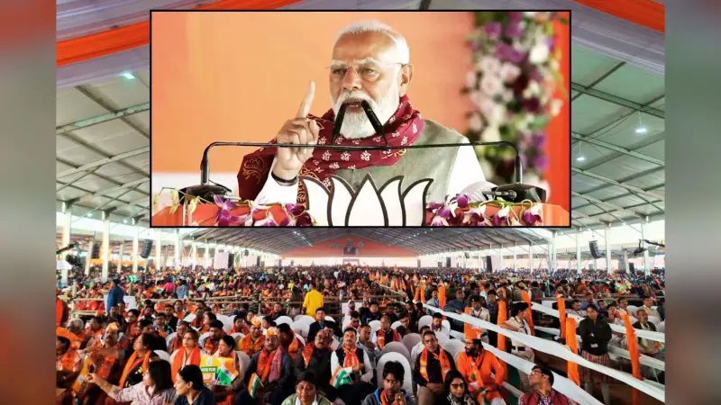 राष्ट्रीय सुरक्षा से खिलवाड़ और घुसपैठियों को बचाने की कोशिश कर रही TMC, 15 साल के ‘महाजंगल राज’ को खत्म करना चाहता है बंगाल