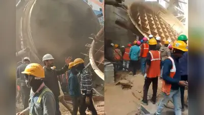 Patratu: PVUNL पावर प्लांट में बड़ा हादसा, डक्ट डमी ब्लास्ट में आरपीपी कंपनी के दर्जनों मजदूर घायल