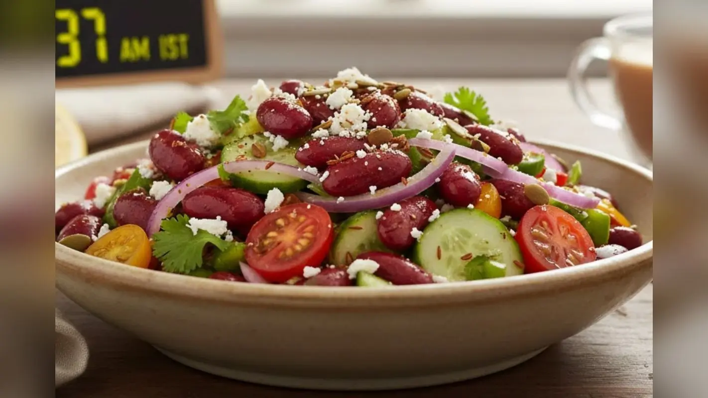 Rajma Salad Recipe: अब सिर्फ सब्जी नहीं, झटपट बनाएं स्वादिष्ट राजमा सलाद