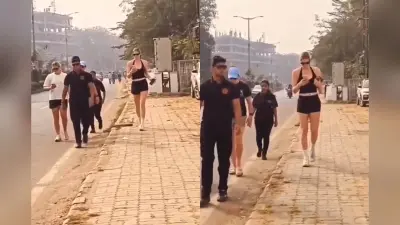 वडोदरा में मॉर्निंग वॉक करते दिखीं RCB टीम की स्टार खिलाड़ी, Video हुआ वायरल