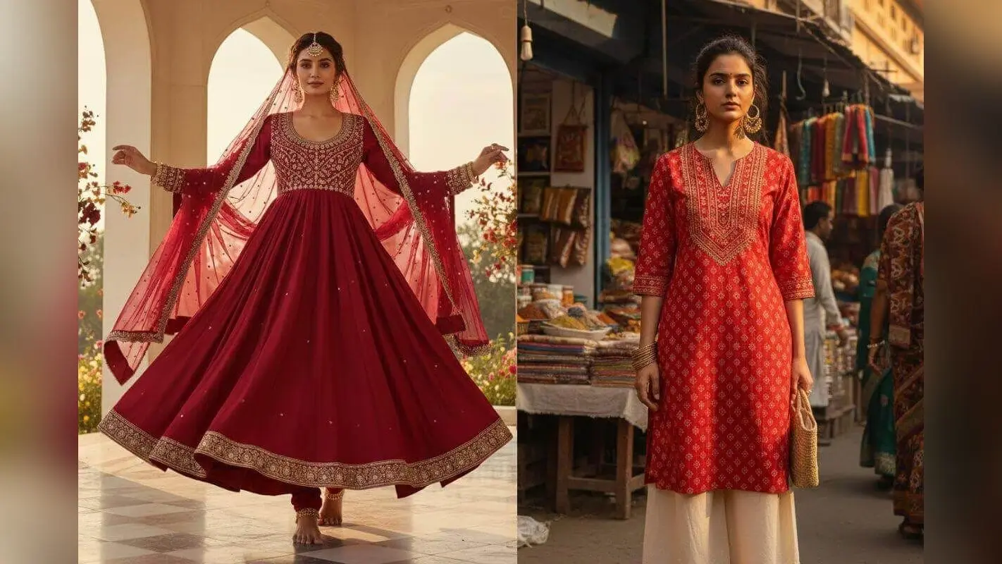 Red Suit Design: अपने लुक को खास बनाएं इन लेटेस्ट रेड सूट डिजाइन के साथ