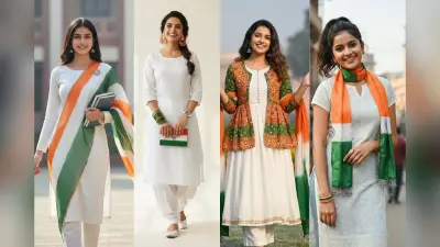 Republic Day Outfit Ideas: सफेद कुर्ती को तिरंगे के रंगों साथ कैसे स्टाइल करें? देखें 5 यूनिक तरीके