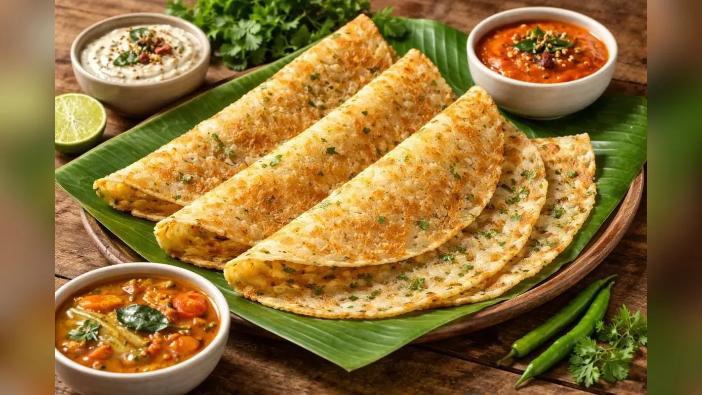Rice Flour Oats Dosa: ऑइल कम और फर्मेंटेशन की भी जरूरत नहीं, 15 मिनट में तैयार होने वाला यह क्रिस्पी डोसा आपको पूरे दिन रखेगा एनर्जेटिक