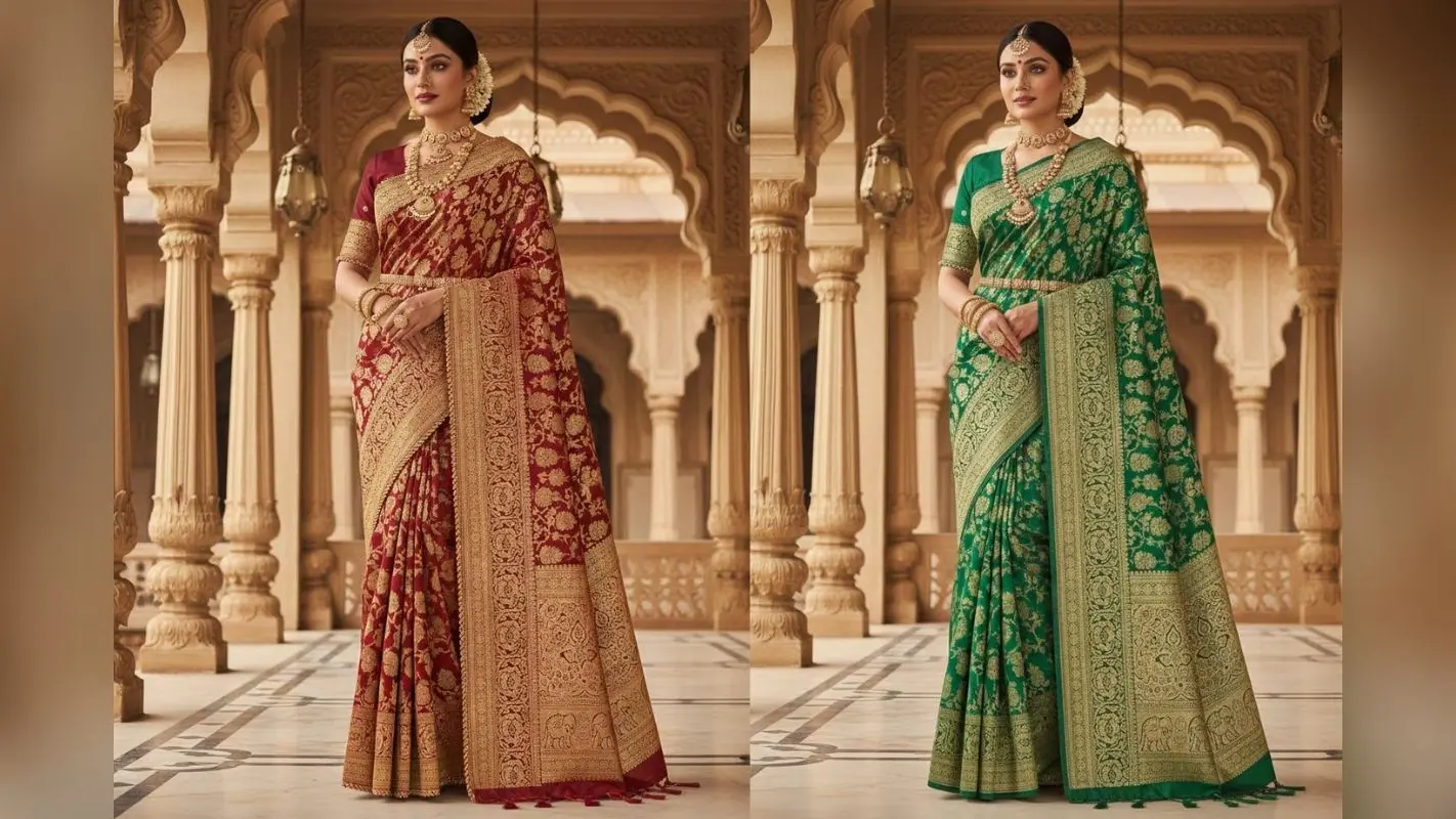 Saree Design For Wedding Function: शादी के हर फंक्शन में छा जाएंगी ये साड़ी डिजाइन, अभी करें अपनी लिस्ट में शामिल