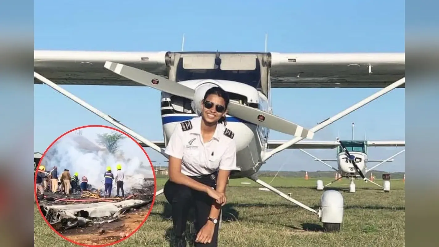 कौन थीं को-पायलट शांभवी पाठक? आखिरी उड़ान से पहले दादी को भेजा मैसेज