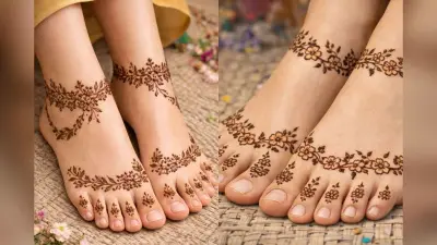 Simple Foot Mehndi Designs For Lohri: लोढ़ी के मौके के लिए परफेक्ट सिंपल फीट मेहंदी डिजाइन, जो बढ़ाएं पैरों की खूबसूरती