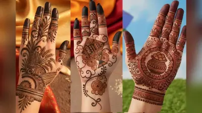 Simple Mehndi Design For Makar Sankranti: त्योहार की रौनक बढ़ाएं, सूर्य, पतंग और परंपरा से सजी मकर संक्रांति मेहंदी डिजाइन