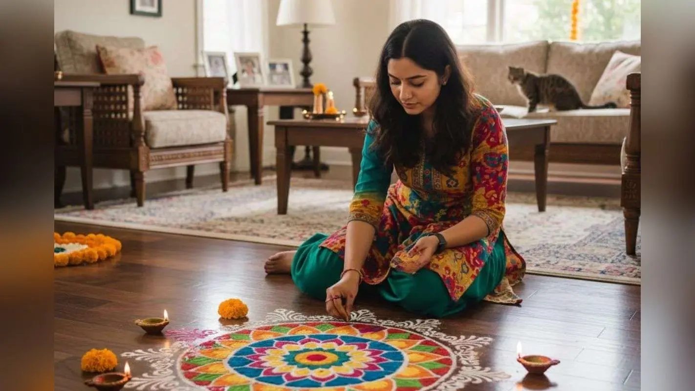 Simple Rangoli For Makar Sankranti: संक्रांति में घर को सजाएं आसान और रंगीन रंगोली डिजाइन से, तारीफ करते नहीं थकेंगे मेहमान