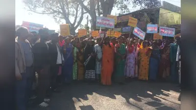 Soma Munda Murder Case: देवब्रत शाहदेव की गिरफ्तारी के विरोध में पालकोट में विरोध मार्च