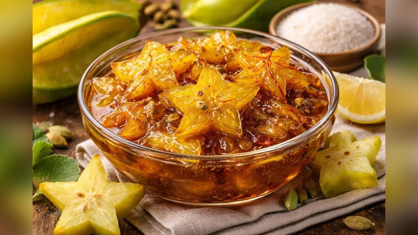 Star Fruit Murabba Recipe: बिना प्रिजर्वेटिव घर पर बनाएं कमरख का खट्टा-मीठा मुरब्बा, स्वाद और सेहत दोनों में नंबर-1