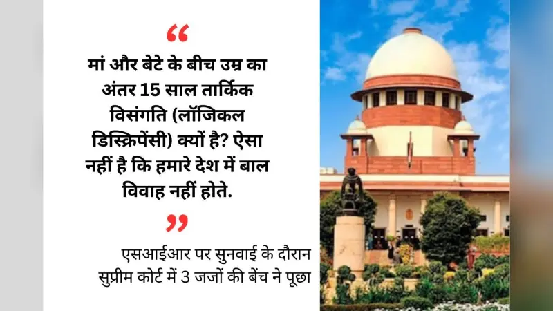 बंगाल में SIR: 1.25 करोड़ वोटर्स के फॉर्म में लॉजिकल डिस्क्रिपेंसी पर सुप्रीम कोर्ट का चुनाव आयोग को बड़ा आदेश