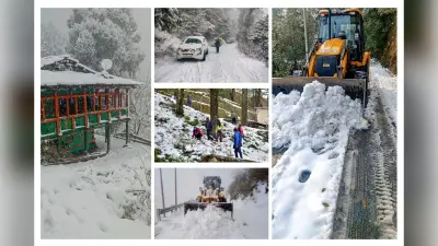 उत्तराखंड के तीन जिलों में ऑरेंज अलर्ट, बारिश और भारी बर्फबारी की संभावना, हिमस्खलन की चेतावनी