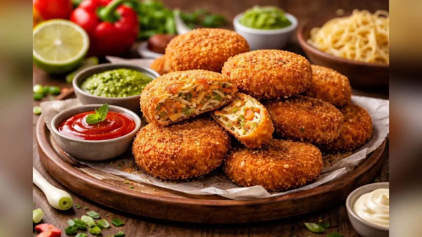 Veg Noodles Cutlet: समोसे और पकौड़ों की जगह ट्राई करें सुपर क्रिस्पी वेज नूडल्स कटलेट, ऐसी डिश जो बना देगी आपकी कुकिंग को और भी खास