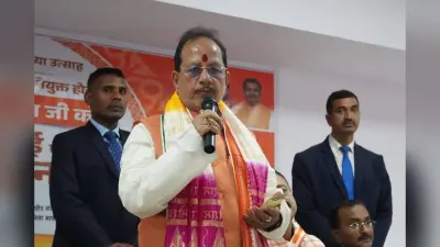 जमीन माफियाओं को विजय सिन्हा ने हड़काया, बोले- कफन बांधकर निकला हूं, गलत नहीं करने दूंगा