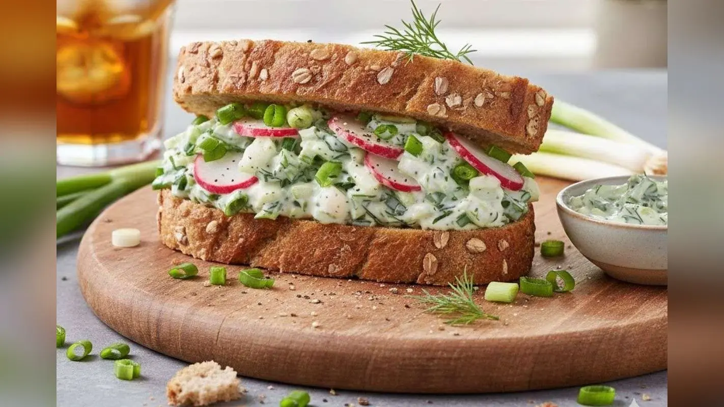 Spring Onion Sandwich: सर्दियों में बनाएं टेस्टी स्प्रिंग अनियन सैंडविच, खूब चाव से खाएंगे बच्चे