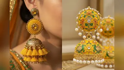 Yellow Jhumka For Basant Panchami: बसंत पंचमी पर पीले रंग के ये झुमके आपको देंगे खास लुक