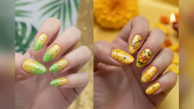 Yellow Nail Art For Basant Panchami: बसंत पंचमी पर इन पीले नेल आर्ट से हाथों को दें एलिगेंट और रॉयल लुक