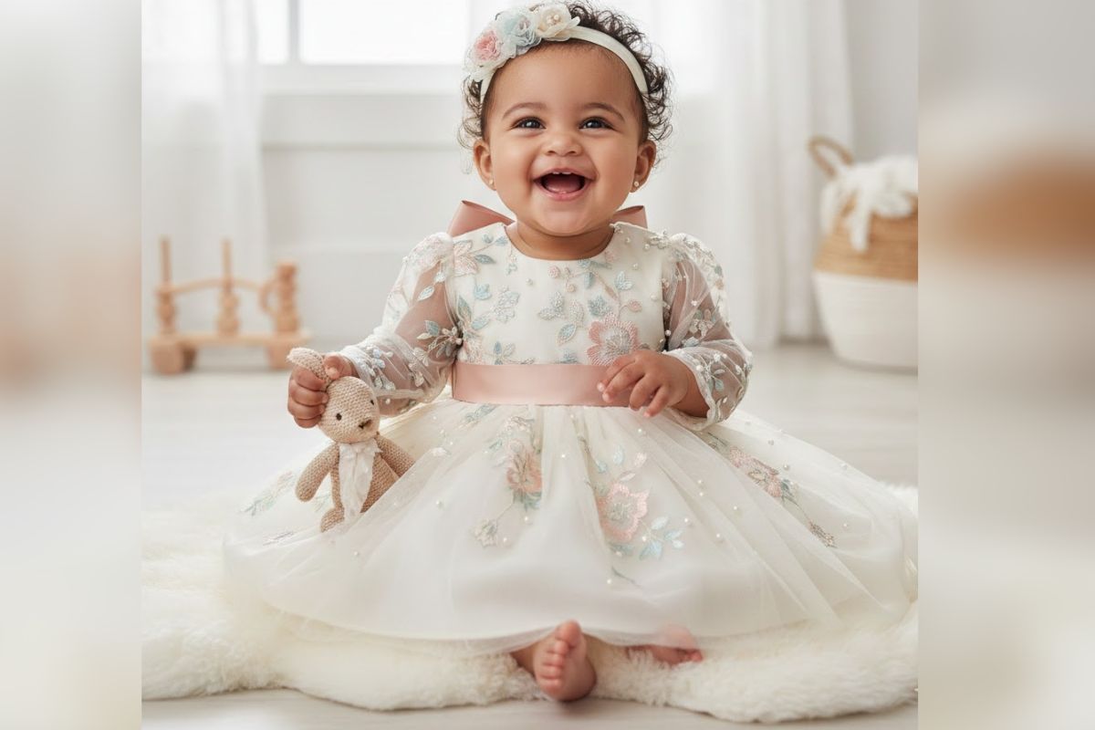 Frock Dress For Baby Girl (AI IMAGE)