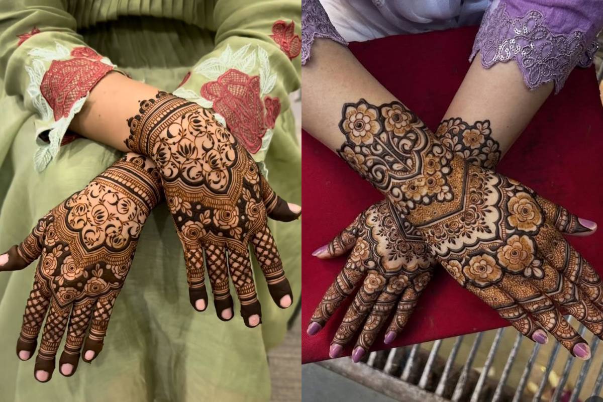 Bharwa Mehndi Design