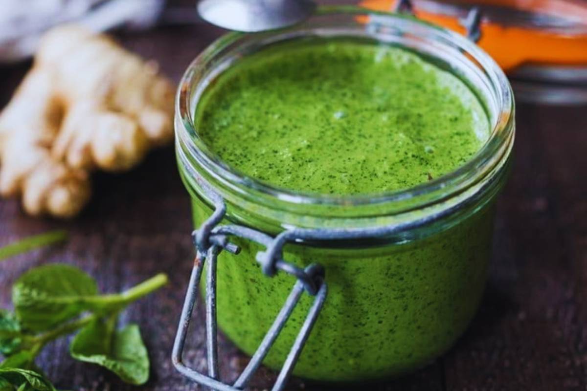 Hare Matar Ki Chutney Recipe