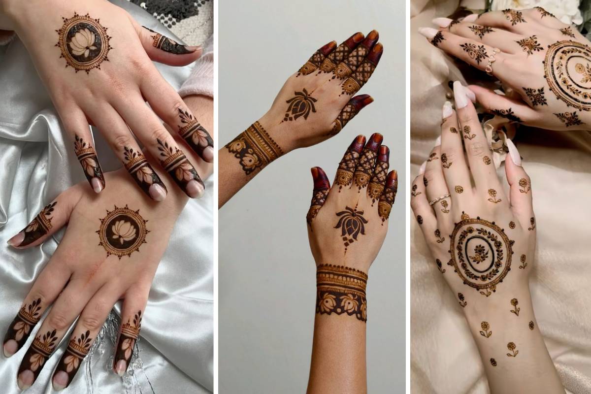Minimal Mehndi Design for Mahashivratri