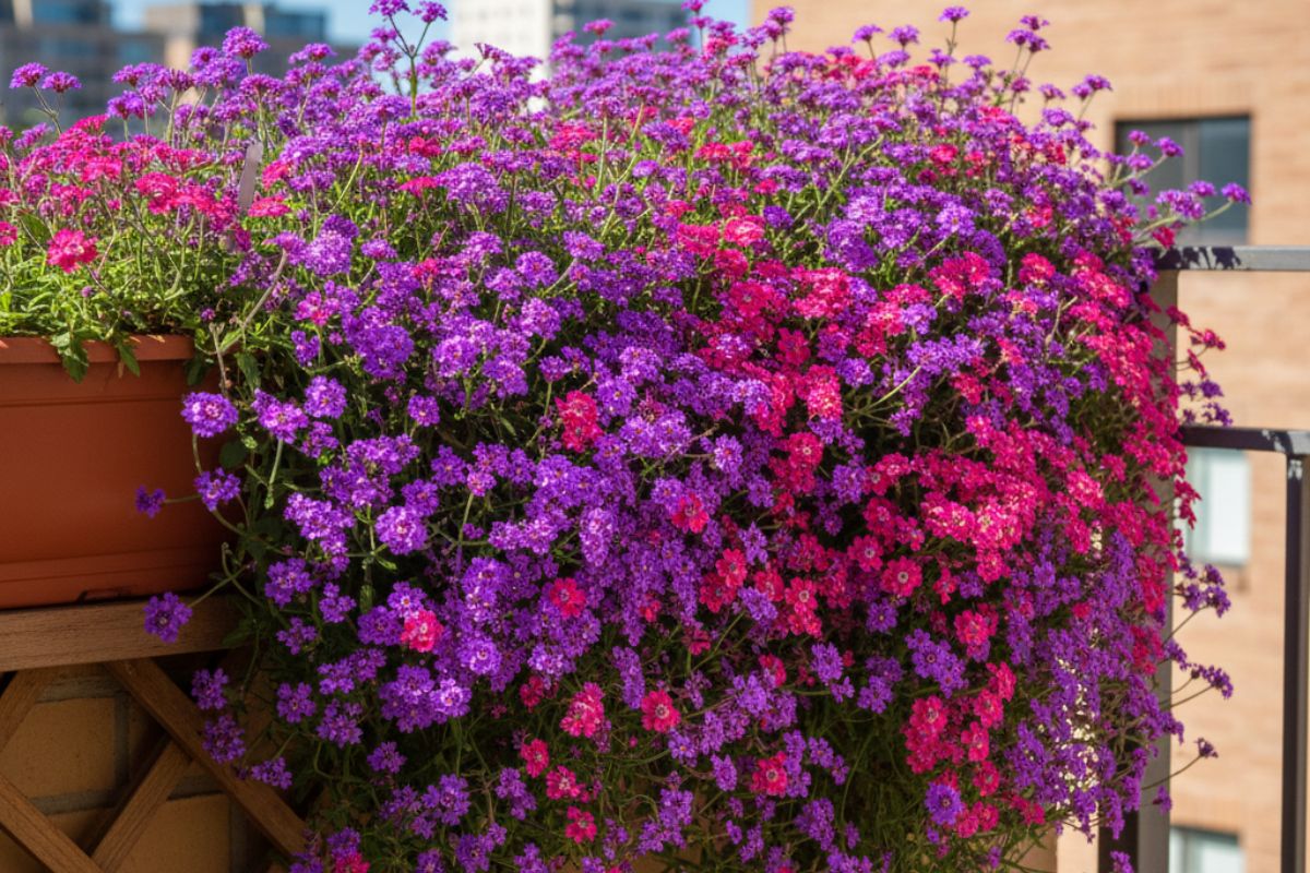 Verbena Cascading Balcony Flowers