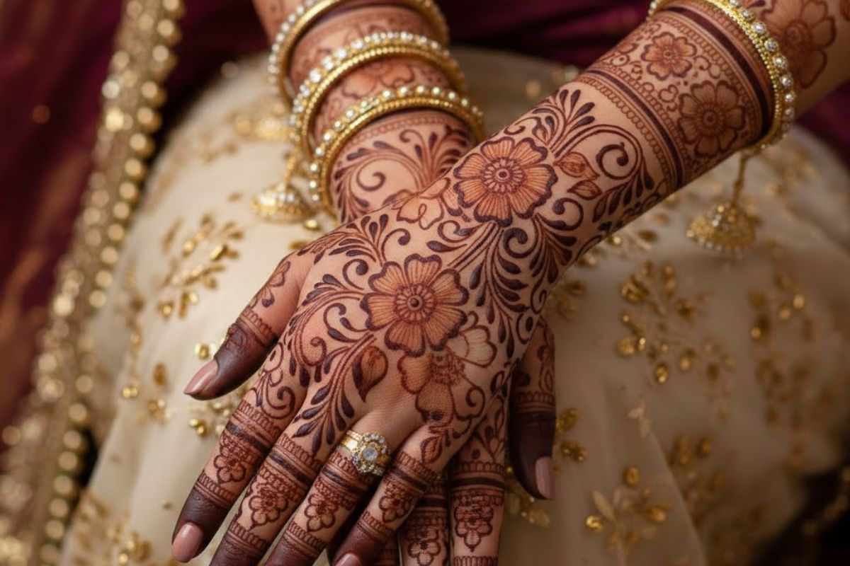 arabic bridal mehndi design (1)