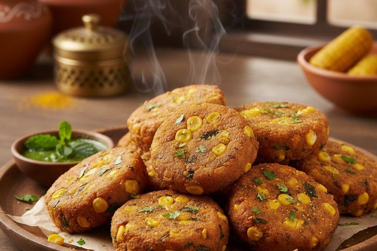 corn chesse tikki