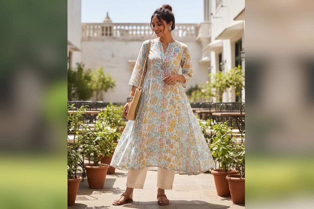 cotton printed kurti