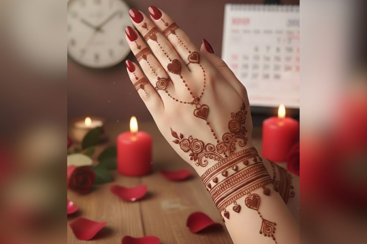 jewellery mehndi design